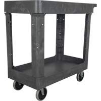 Chariot utilitaire pour l'entretien, 2 tiers, 16-1/2" x 32-1/2" x 34-1/2", Capacit&eacute; 550 lb Oxymax Inc