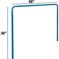 36" x 48" Upright Bracket for Panel Truck Oxymax Inc