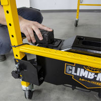 Motorized System for Climb-N-Go Scaffolding Oxymax Inc