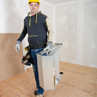 Poste de travail chevalet de sciage portatif, Cadre Aluminium, 12-1/4" p x 24" h Oxymax Inc