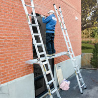 Planche de travail t&eacute;lescopique, 204" la x 12" pr, Capacit&eacute; de 250 lb, D&eacute;mont&eacute; Oxymax Inc