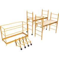 Trousse compl&egrave;te de tour d'&eacute;chafaudage pour cloison s&egrave;che de 12', 58-1/2" p x 183" h Oxymax Inc