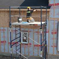 Tour d'&eacute;chafaudage compl&egrave;te avec roulettes, 69-1/2" p x 178" h Oxymax Inc