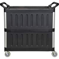 Chariot utilitaire, 3 tiers, 19-3/4" x 37-1/2" x 40-1/4", Capacit&eacute; 250 lb Oxymax Inc