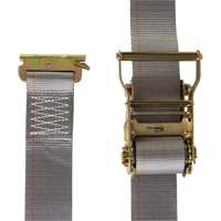 Logistic Strap, Ratchet, 2" W x 16' L, 1000 lbs. (454 kg) WLL Oxymax Inc