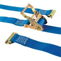Logistic Strap, Ratchet, 2" W x 20' L, 1000 lbs. (454 kg) WLL Oxymax Inc