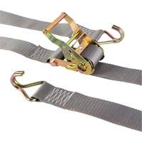 Heavy-Duty Utility Strap, J-Hook, 2" W x 16' L, 500 lbs. (227 kg) WLL Oxymax Inc
