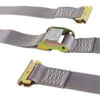 Heavy-Duty Utility Strap, Cam Buckle, 2" W x 16' L, 835 lbs. (379 kg) WLL Oxymax Inc