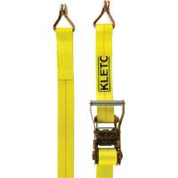 Tendeur d'arrimage pour treuil, Crochet en J, 30' , 2" , Charge d'utilisation max. 1670 lb (757 kg) Oxymax Inc