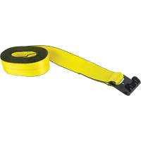 Logistic Strap, Flat Hook, 30' W x 3" L, 5400 lbs. (2449 kg) Working Load Limit Oxymax Inc
