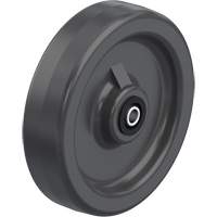 Roues ph&eacute;noliques pleines noires Oxymax Inc