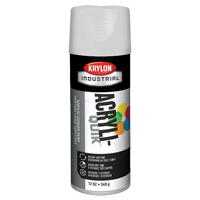 Laque industrielle Acryli-Quik, Blanc, Brillant, 12 oz, Canette a&eacute;rosol Oxymax Inc