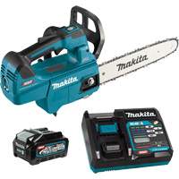 XGT Cordless Brushless Top Handle Chainsaw, 12", Battery Powered, 40 V Oxymax Inc