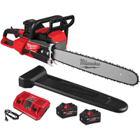 Fuel 20" Dual Battery Chainsaw Kit, Battery Powered, 5.8 HP Oxymax Inc