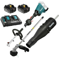 LXT 5.0 Ah Brushless Split Shaft Power Unit Kit with EM405MP Line Trimmer, Battery Powered, 36 V Oxymax Inc