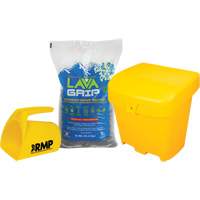 LavaGrip Traction-Aid Kit with 77 Bags, Container Size 35.3 lbs. (16 kg), Bag Oxymax Inc