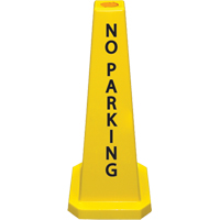 "No Parking" Lamba Traffic Cones, English Oxymax Inc