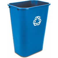 Contenant de recyclage, De bureau, Plastique, 41-1/4 pintes US NG277 | Oxymax Inc
