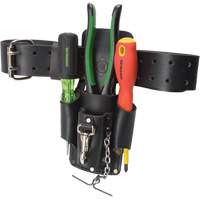 Poche pour ceinture porte-outils, Porte-outil multiple, Cuir, 4 Poches Oxymax Inc