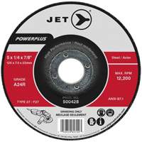 Meule POWERPLUS, 6" x 1/4", Arbre 7/8", Type 27 Oxymax Inc