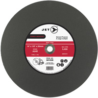 Meules &agrave; tronçonner POWER ABRASIVE, 14" x 1/8", Arbre de 20 mm, Type 1, 5400 Tr/min Oxymax Inc