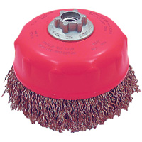 MAXI-CRIMPED Premium Crimped Wire Cup Brush Oxymax Inc