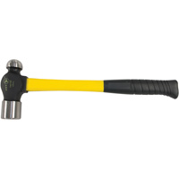 Heavy-Duty Handle Ball Pein Hammer, 40 oz. Head Weight, Fibreglass Handle Oxymax Inc