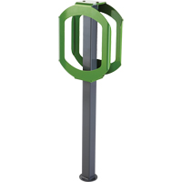 Bike Stop Bike Racks, Steel, 2 Bike Capacity Oxymax Inc