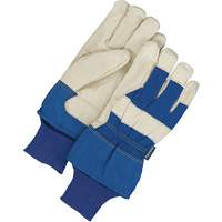 Gants d'ajusteur, Grand, Paume en Cuir fleur de porc, Doublure en Thinsulate Oxymax Inc