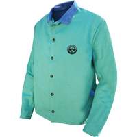 Veste de soudage Gander Brand Banox FR, Coton/Cuir, 2T-Grand, Vert Oxymax Inc