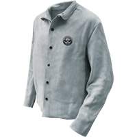 Veste de soudeur, Cuir, 2T-Grand, Gris Oxymax Inc