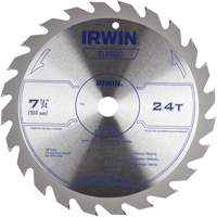 Classic Series Circular Saw Blade, 7-1/4", 24 Teeth, Wood Use Oxymax Inc