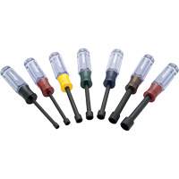 SAE Nut Driver Set with Acetate Handle, 7 Pcs., Non Magnetic, Imperial Oxymax Inc