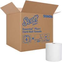 Kleenex<sup>®</sup> Hard Roll Towels, 1 Ply, Standard, 600' L NJJ034 | Oxymax Inc