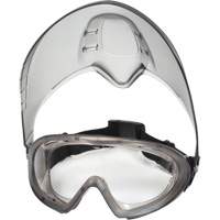 Lunettes de s&eacute;curit&eacute; Capstone Shield avec &eacute;cran facial amovible, Lentille Transparent, Antibu&eacute;e, Ventilation Directe/Ferm&eacute; Oxymax Inc