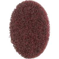 Disque de conditionnement de surface SC-DR Roloc Scotch-Brite, 2" dia., Grain Moyen, Oxyde d'aluminium Oxymax Inc