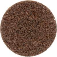 Disque de conditionnement de surface SC-DR Roloc Scotch-Brite, 3" dia., Grain Cors&eacute;, Oxyde d'aluminium Oxymax Inc