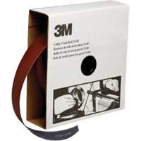 Rouleau de toile abrasive utilitaire, Oxyde d'aluminium, 2" la x 150' lo, Grain P400 Oxymax Inc