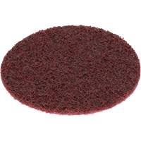 Disque de conditionnement de surface SC- DH Scotch-Brite, 4" dia., Grain Moyen, Oxyde d'aluminium Oxymax Inc
