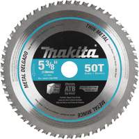 Lame de scie &agrave; pointe en carbure, 5-3/8", 50 dents, Pour M&eacute;tal Oxymax Inc