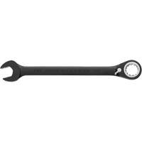 Reversible Combination Ratchet Wrench, 4/6/12 Point, 1-1/8", Black/Chrome Finish Oxymax Inc