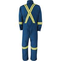 Combinaison de luxe Dupont Nomex IIIA, Taille 3T-Grand (grande taille), Bleu royal, 6 cal/cm² Oxymax Inc