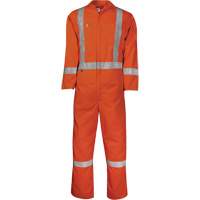 Westex UltraSoft&reg; Unlined Contractor Coveralls, Size 2X-Large, Orange, 8.7 cal/cm² Oxymax Inc
