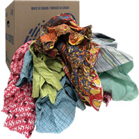 Wiper Rags, Mix Colours, 10 lbs. Oxymax Inc