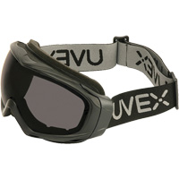 Uvex Sub-Zero Safety Goggles, Grey Lens, Anti-Fog/Anti-Scratch, Closed Vent Oxymax Inc