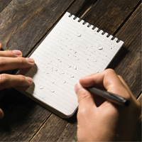 Pocket Top-Spiral Notebook, Soft Cover, Yellow, 100 Pages, 4" W x 6" L Oxymax Inc