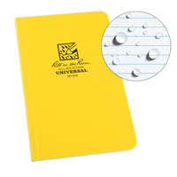 Field-Flex Bound Book, Soft Cover, Yellow, 128 Pages, 4-5/8" W x 7-1/4" L Oxymax Inc