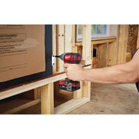 M18 Cordless Hex Impact Driver Kit, 1/4", 1500 in-lbs Max. Torque, 18 V, Lithium-Ion Oxymax Inc