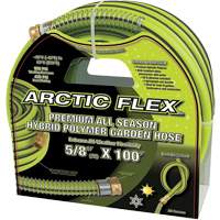 Premium Hybrid Polymer Garden Hose, PVC/Rubber, 5/8" dia. x 100' Oxymax Inc