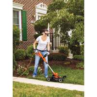 3-in-1 Compact Mower, Push Walk-Behind, Electric, 12" Cutting Width Oxymax Inc